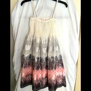 Multi colored strappy sundress.  L